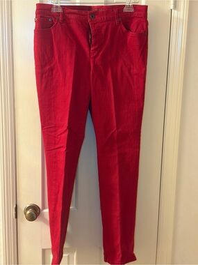 ♥️Lauren Ralph Lauren Red Women's Jeans Sz 10♥️